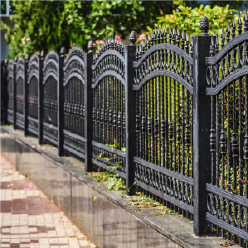metal fence for residential services page